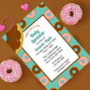Search for doughnuts baby sprinkle invitations Mother to be
