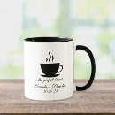 Search for match mugs Black and white