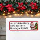 Search for santa return address labels Cute