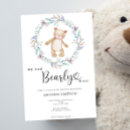 Search for pink teddy bear invitations Boho