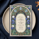 Search for art nouveau wedding invitations Floral