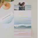 Search for weekend itinerary wedding invitations Watercolor