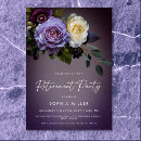 Search for floral retirement party invitations Minimal