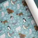 Search for arctic wrapping paper Reindeer