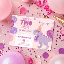 Search for two rex birthday invitations Girl