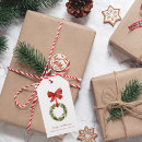 Search for christmas wreath gift tags Minimalist