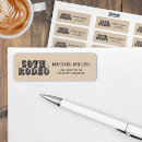 Search for cowboy return address labels Country western