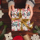 Search for holiday home wrapping paper Colourful