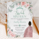 Search for silver and green sweet 16 invitations For kids