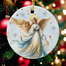 Search for blue angels christmas tree decorations Jesus