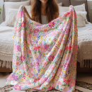 Search for cottage chic blankets Botanical