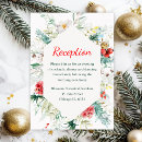 Search for christmas wedding enclosure cards Winter berries