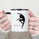 Search for silhouette dancer mugs Ballerina