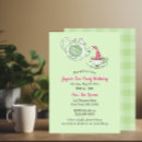 Search for ladies tea invitations Green