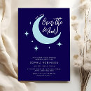 Search for blue moon baby shower invitations Celestial