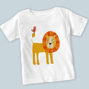 Search for safari baby shirts Lion