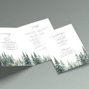 Search for mountain wedding programmes Simple