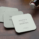 Search for favor wedding coasters Rehearsal dinner