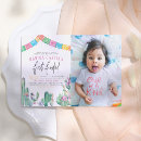 Search for mexican 1st birthday invitations Girl