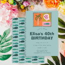Search for seaside birthday invitations Beach birthday party