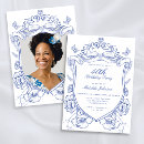 Search for old birthday invitations Floral