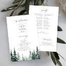 Search for mountain wedding programs Ceremony