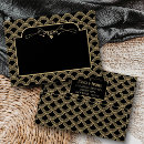 Search for art deco envelopes Black and gold
