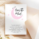 Search for pink moon baby shower invitations Gender neutral