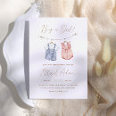Search for boho gender reveal invitations Watercolor