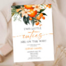 Search for two little cuties invitations Are on the way