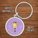 Search for number one key rings Purple