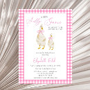 Search for pink gingham invitations Mother to be