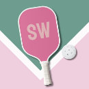 Search for monogrammed pickleball paddles Colourful