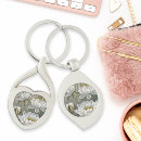 Search for flower of lily key rings Botanical