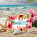 Search for hibiscus flower business cards Island