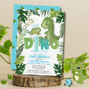 Search for little dino invitations Watercolor