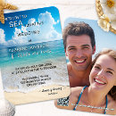 Search for turquoise beach wedding invitations Destination