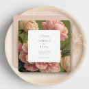 Search for peach and green wedding invitations Botanical