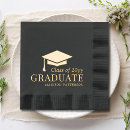Search for graduation napkins Chic