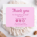 Search for business logo thank you cards Website