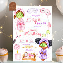 Search for spa party invitations Girl