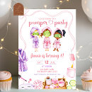 Search for pamper birthday invitations For kids