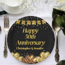 Search for happy anniversary plates Elegant
