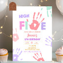 Search for high five invitations For kids