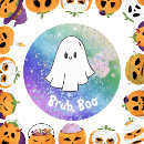 Search for funny ghosts stickers For kids