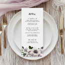 Search for bridal shower menus Purple