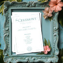 Search for tropical wedding programmes Typography