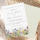 Search for countryside wedding invitations Wildflower