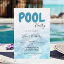Search for soiree birthday invitations Swimming