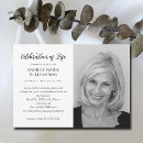 Search for modern memorial service invitations In loving memory